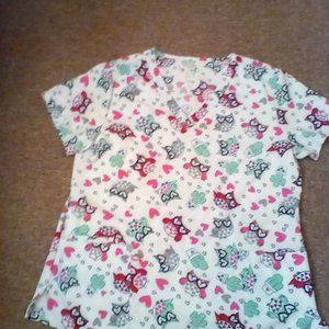 Women's scrub top